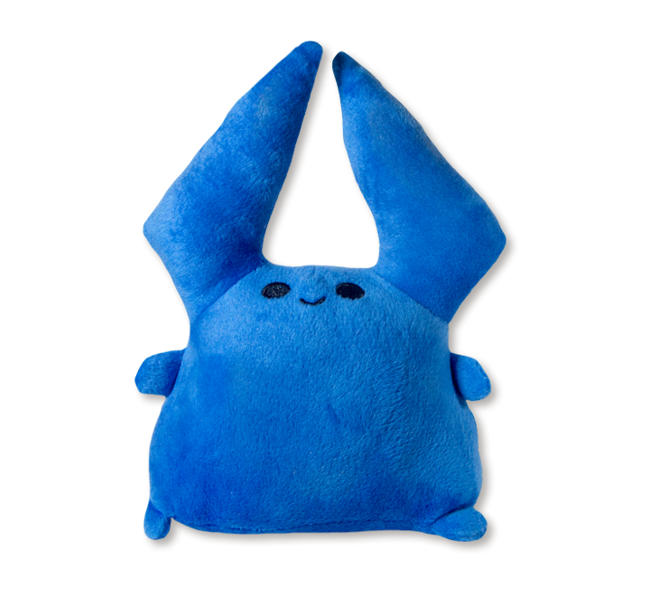 The Doodle Demon Blue Plush – Ownaj