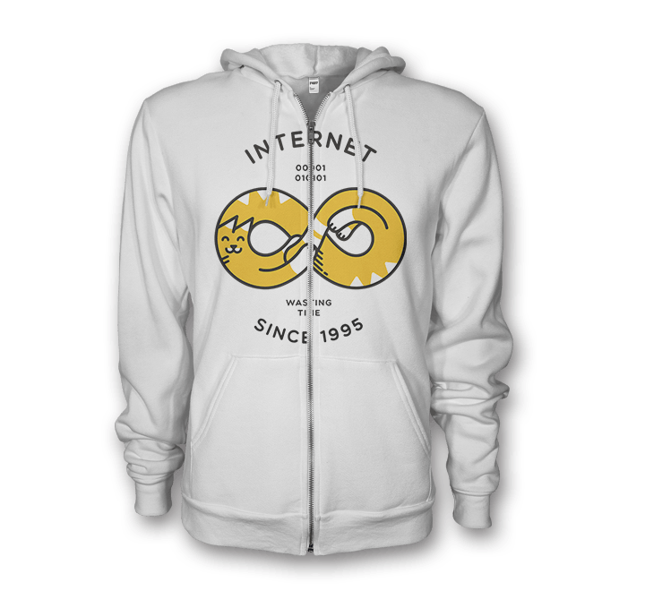 Internet hoodie top