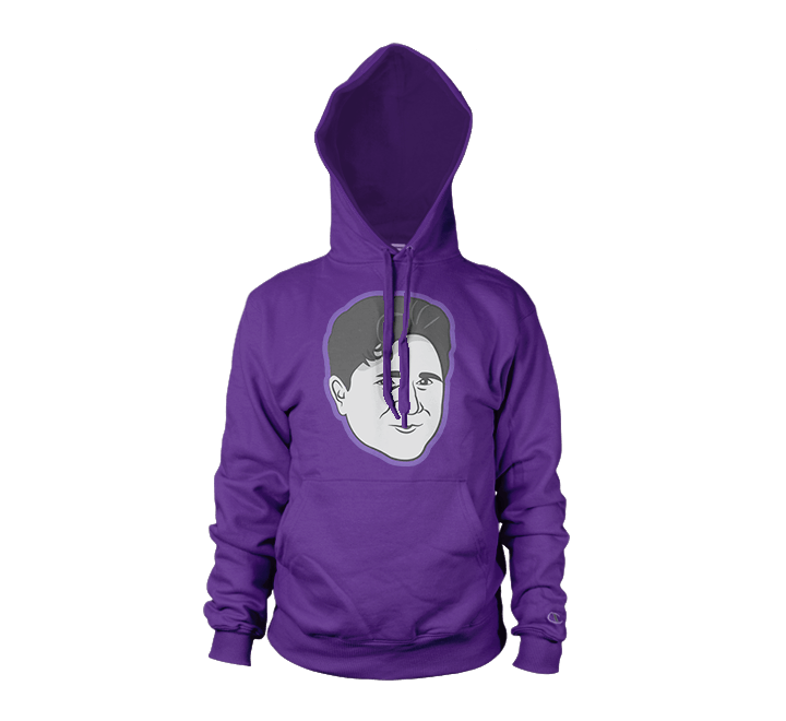 Kappa 2025 purple hoodie