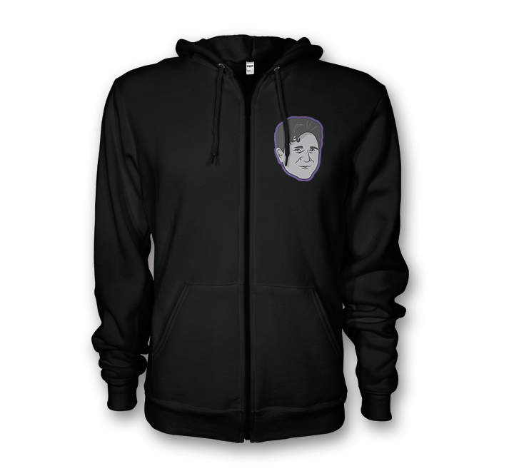 Kappa black store zip up