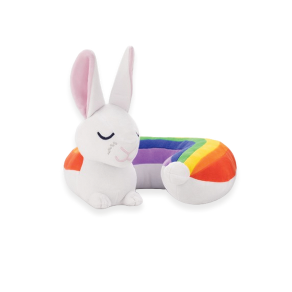Rainbow Bunny Plush