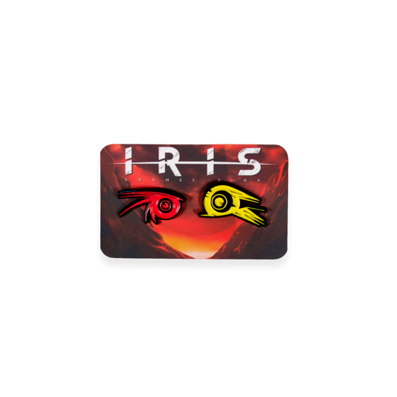 Iris and Dimetrix Enamel Pin Set