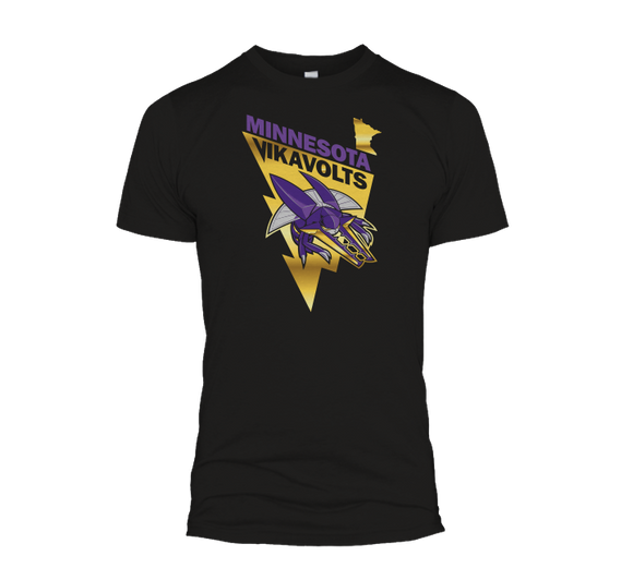 Gold Foil Vikavolts Tee