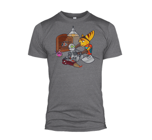 Camiseta De Ratchet & Clank – Estampado Vintage, Algodón Suave – Ideal Para Fans De Videojuegos