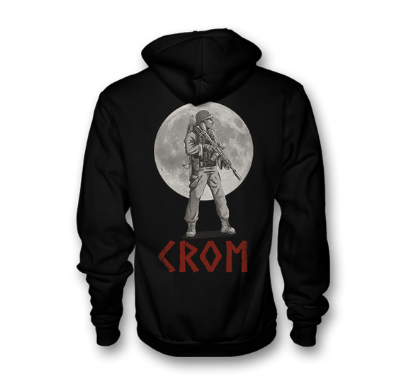 Crom Moon Hoodies