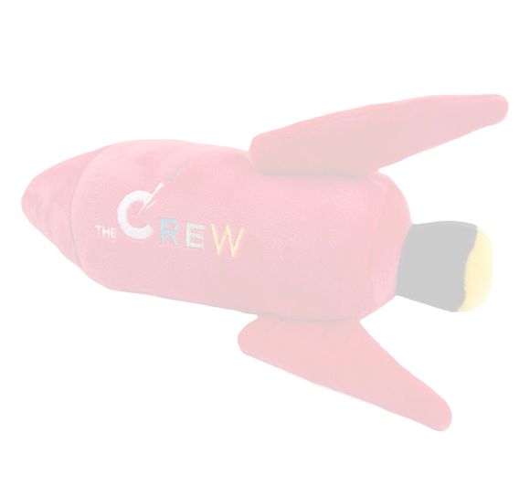 The Crew Rocket Plushy