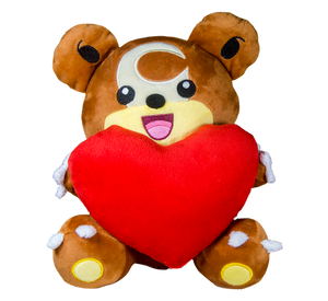 Teddiursa Heart Plush