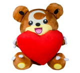 Teddiursa Heart Plush