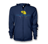 Pacman Sunset Hoodie